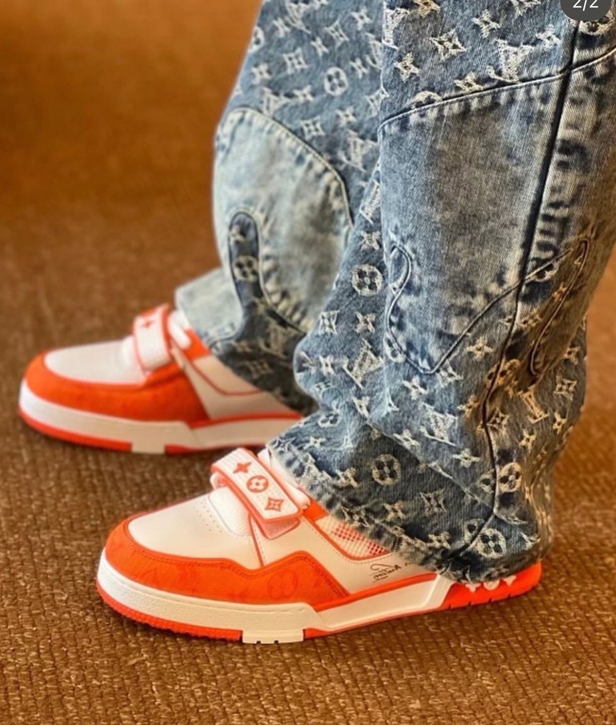 Louis Vuitton LV Trainer Maxi Orange – Tenisshop.la