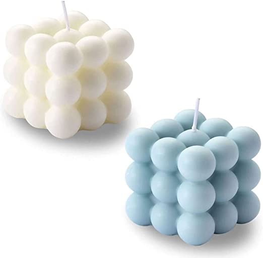 3D Bubble Candle - Lavender