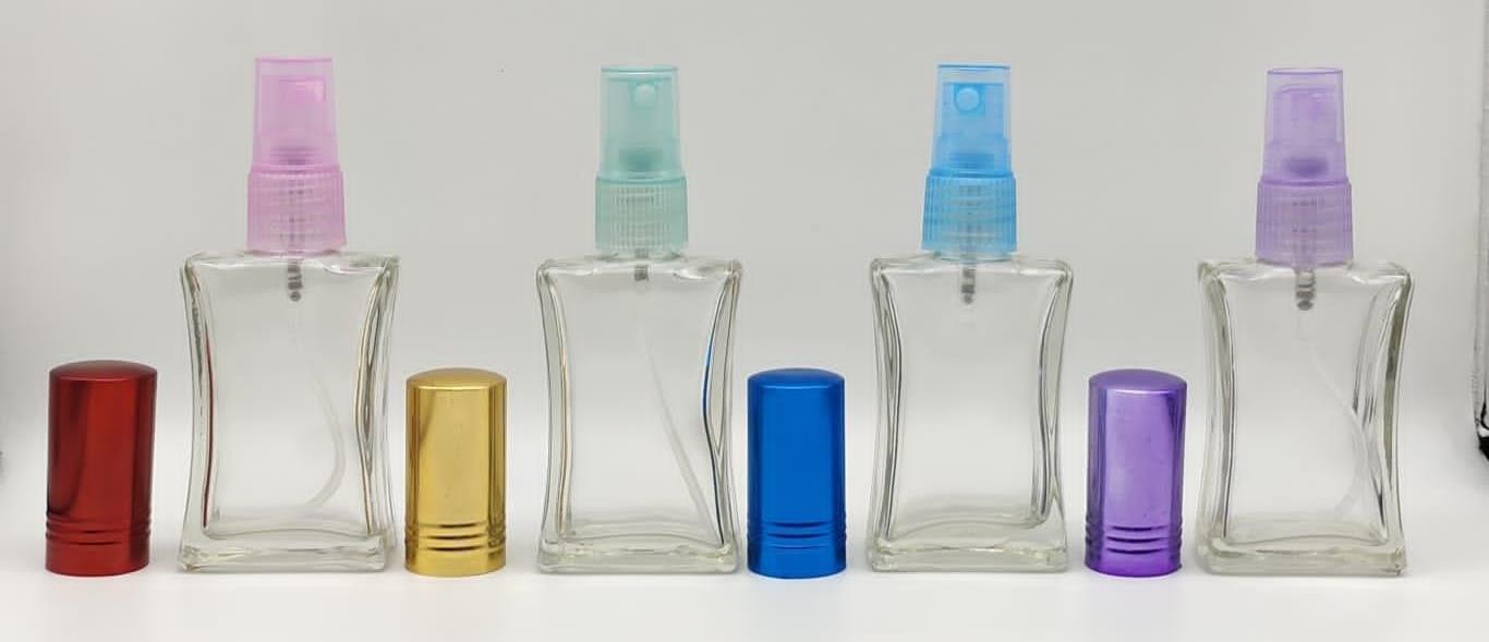 Type 3 Chetta Bottle - 50 ml, Transparent, Plastic