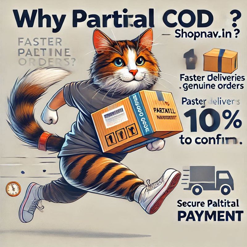 Why Shopnav.in Uses Partial COD: Ensuring Faster Deliveries and Genuine Orders
