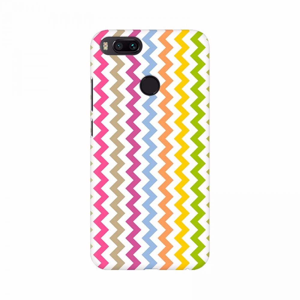 Apple iphone 6s Zig Zag Color Lines Pattern Mobile Case Cover