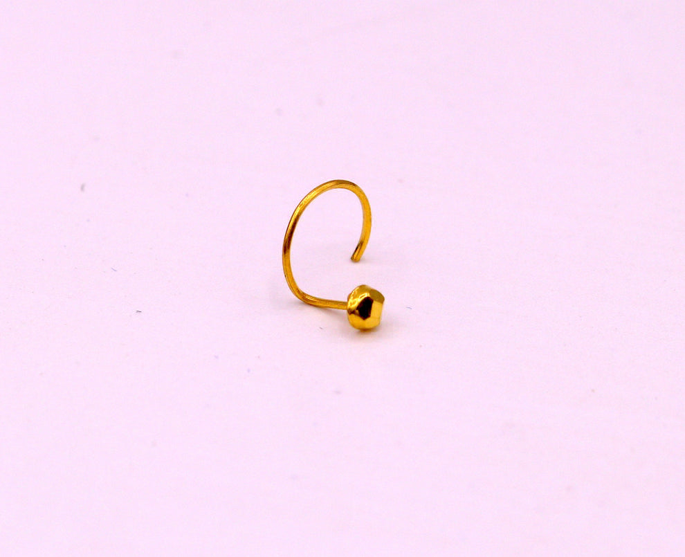New Arrival 1.2mm Surgical Steel Small Nose Rings Mixed Color Body Clips  Hoop For Women Men Cartilage Piercing Jewelry