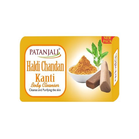 पतंजलि हल्दी चंदन साबुन Patanjali Haldi Chandan Sabun - 75g