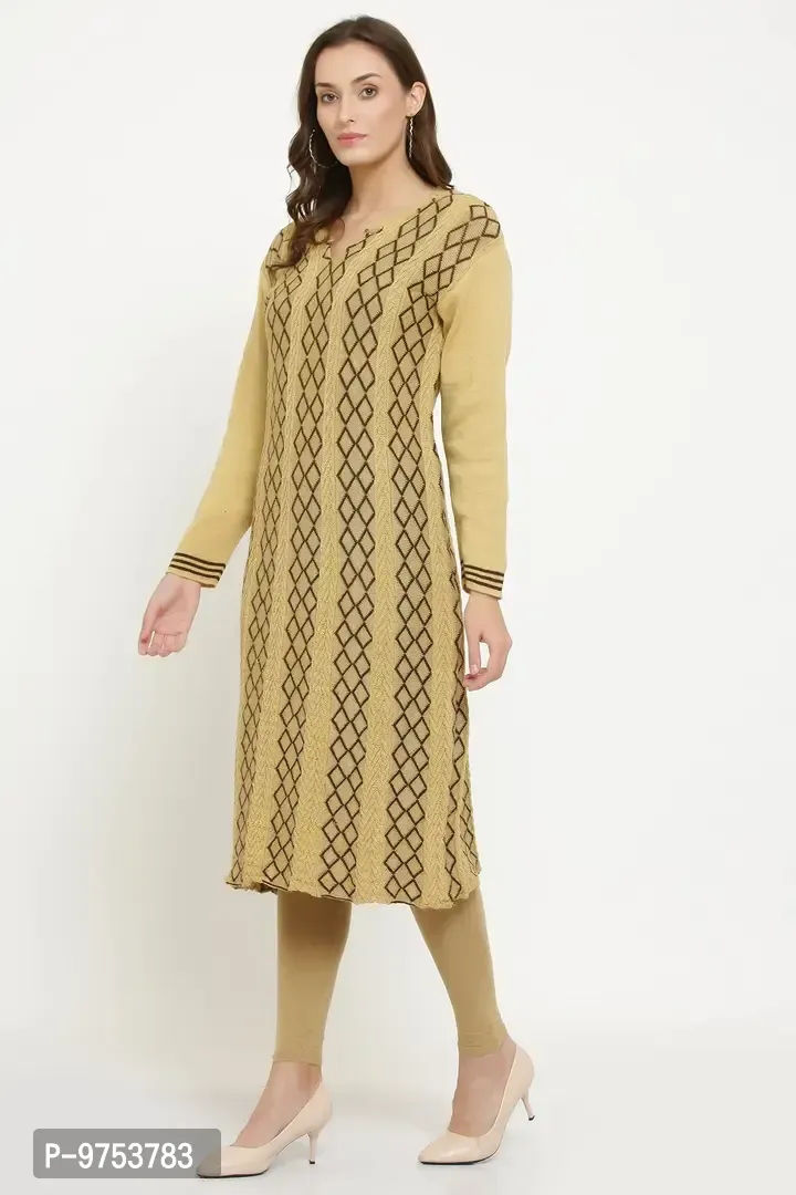 Woolen Kurti Chekel - M