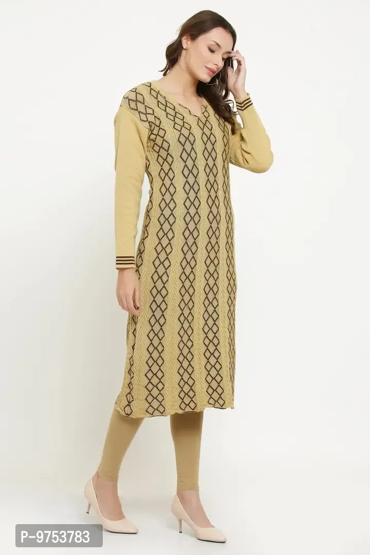 Woolen Kurti Chekel - M