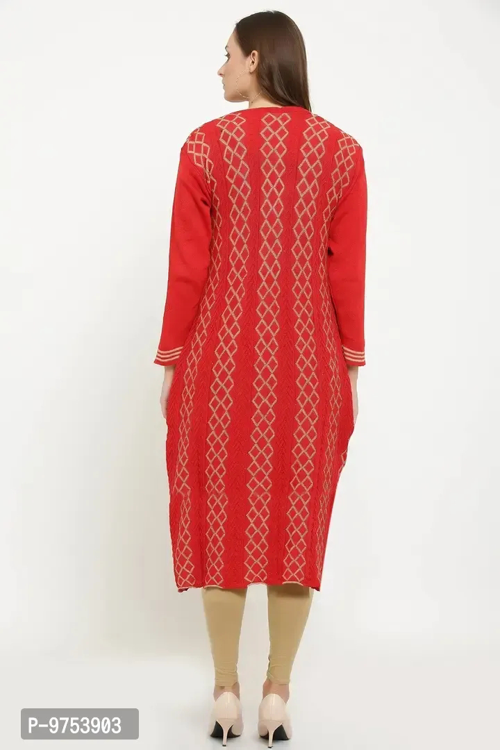 Woolen Kurti Chekel - L