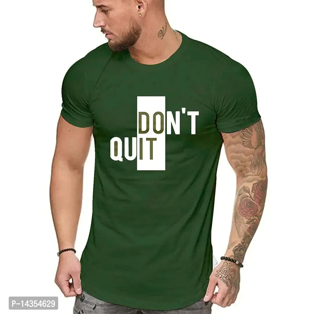 Green T-shirt For Men - L