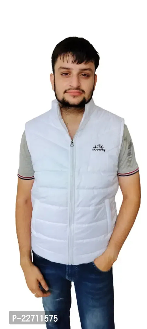 Stylish Fancy Nylon Solid Jackets For Men  - 3XL