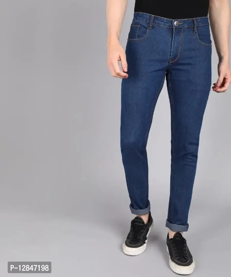 Inspire Dark Blue Slim Fit Jeans - 38