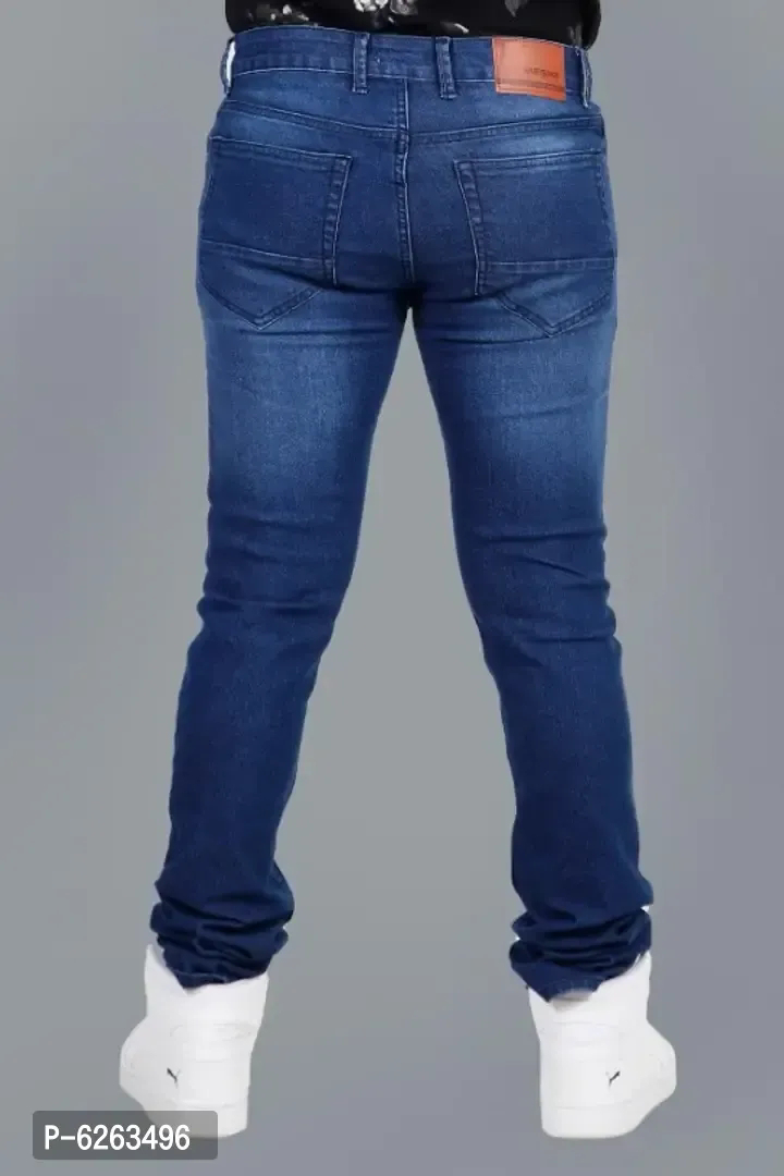 Menrsquo;s Dark Blue Denim Jeans - 28