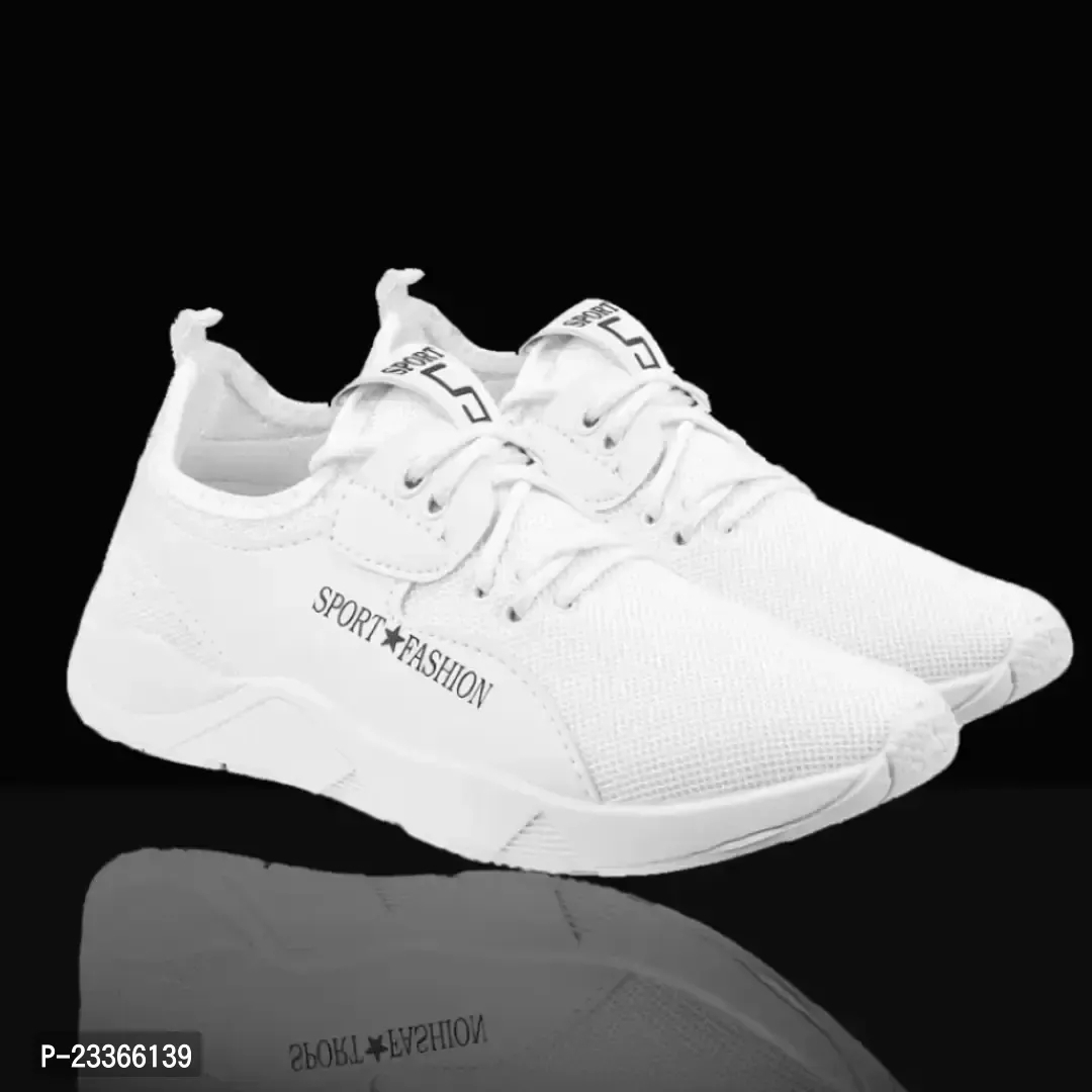 Walking Daily Wear Sports Shoe For Men (White) - UK10