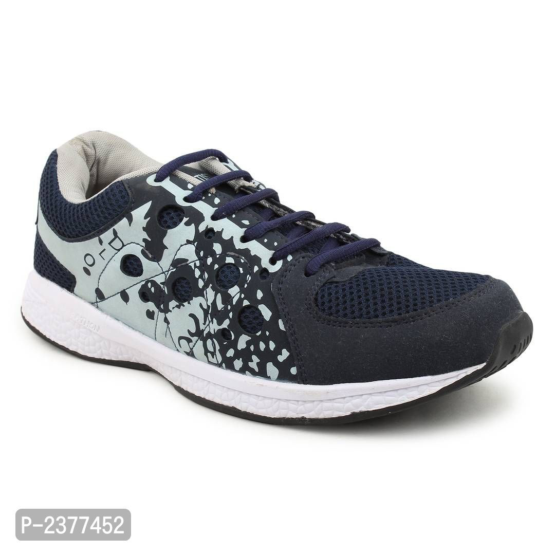 Multicoloured Printed Mesh Sports Running Shoes - UK6