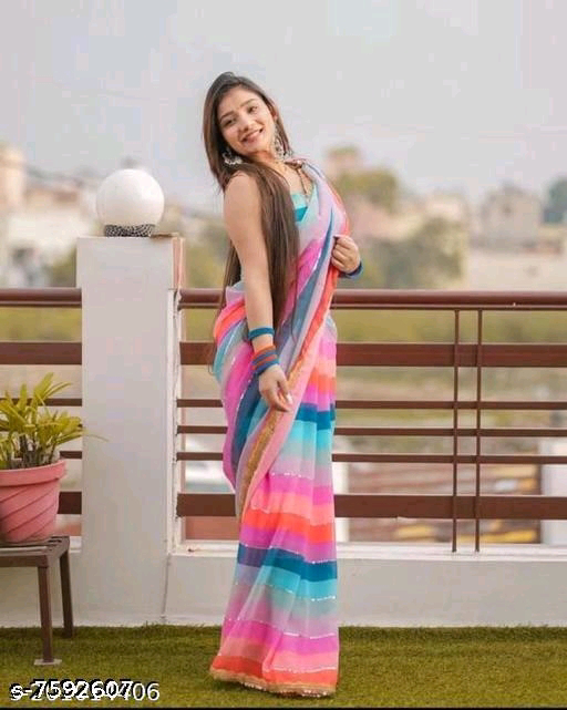 Trendy Silk Saree 