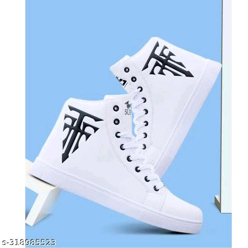 Fashionable Premium Shoes For Men(WHITE) - IND-7