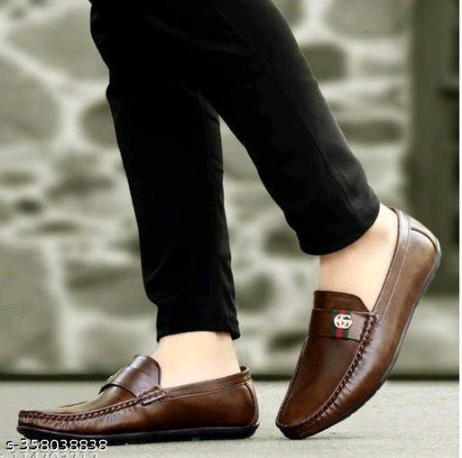 Stylish And Fashionable Brown Loafer For Men - IND-6