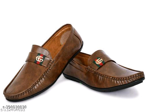 Stylish And Fashionable Brown Loafer For Men - IND9