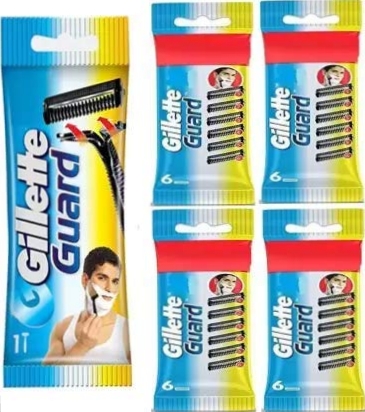 Gillette Guard Cartridge - Mrp Rs.12, Pack of 10