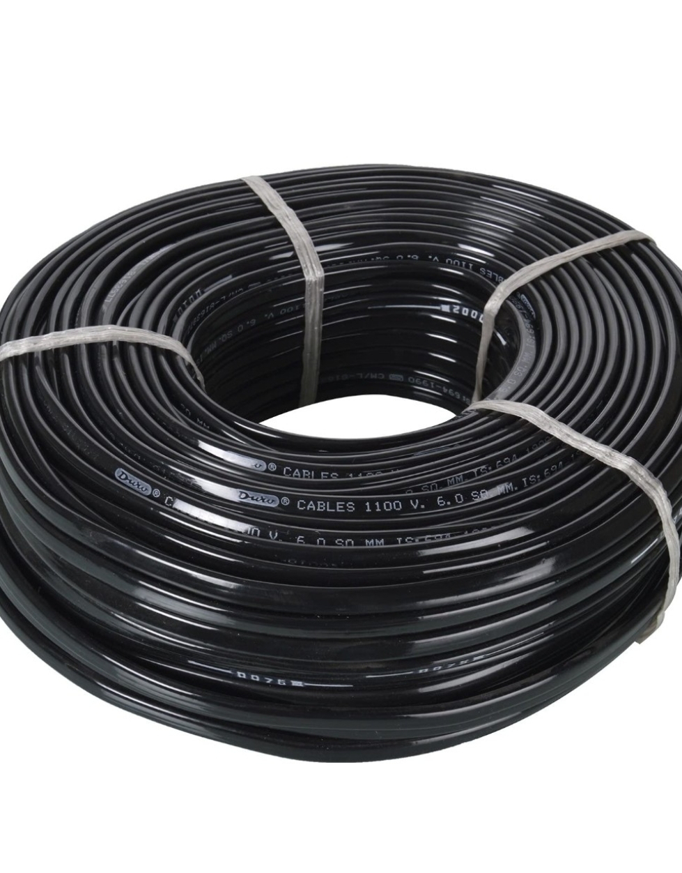 2 Core Black Wire - 6 mm