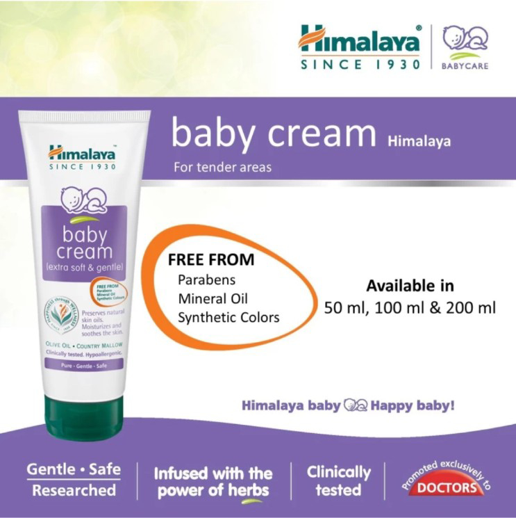 Himalaya Baby Cream - 30 ML