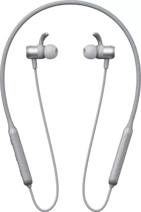 realme TechLife Buds N100 Wireless Bluetooth in Ear Neckband - Gray, 1 Year