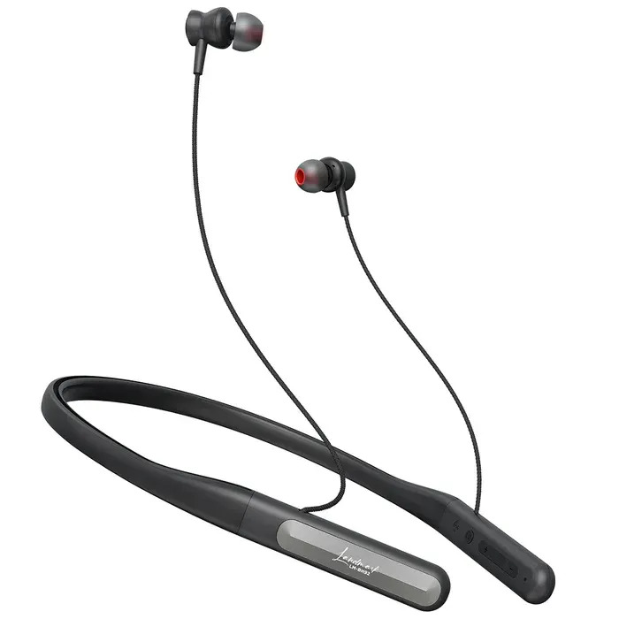 Landmark Tape-It BH92 Bluetooth Neckband With Audio Recording Function & 50 Hours Backup - Capture Every Moment with Ease - Mix