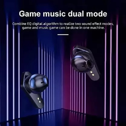 X 15 Gaming True Wireless Earbuds, Upgraded 5.1 Technology Ultra-Long 40 hrs Bluetooth Headset  (Black, In the Ear) - Black