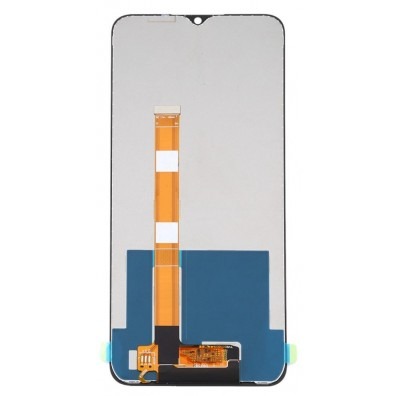 LCD with Touch Screen for Realme C11/C15 - (Display glass combo folder) - Silver