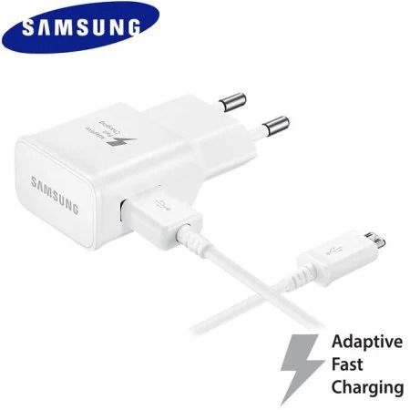 Samsung 18W Original Fast Charging Adapter (From Service Center) - White