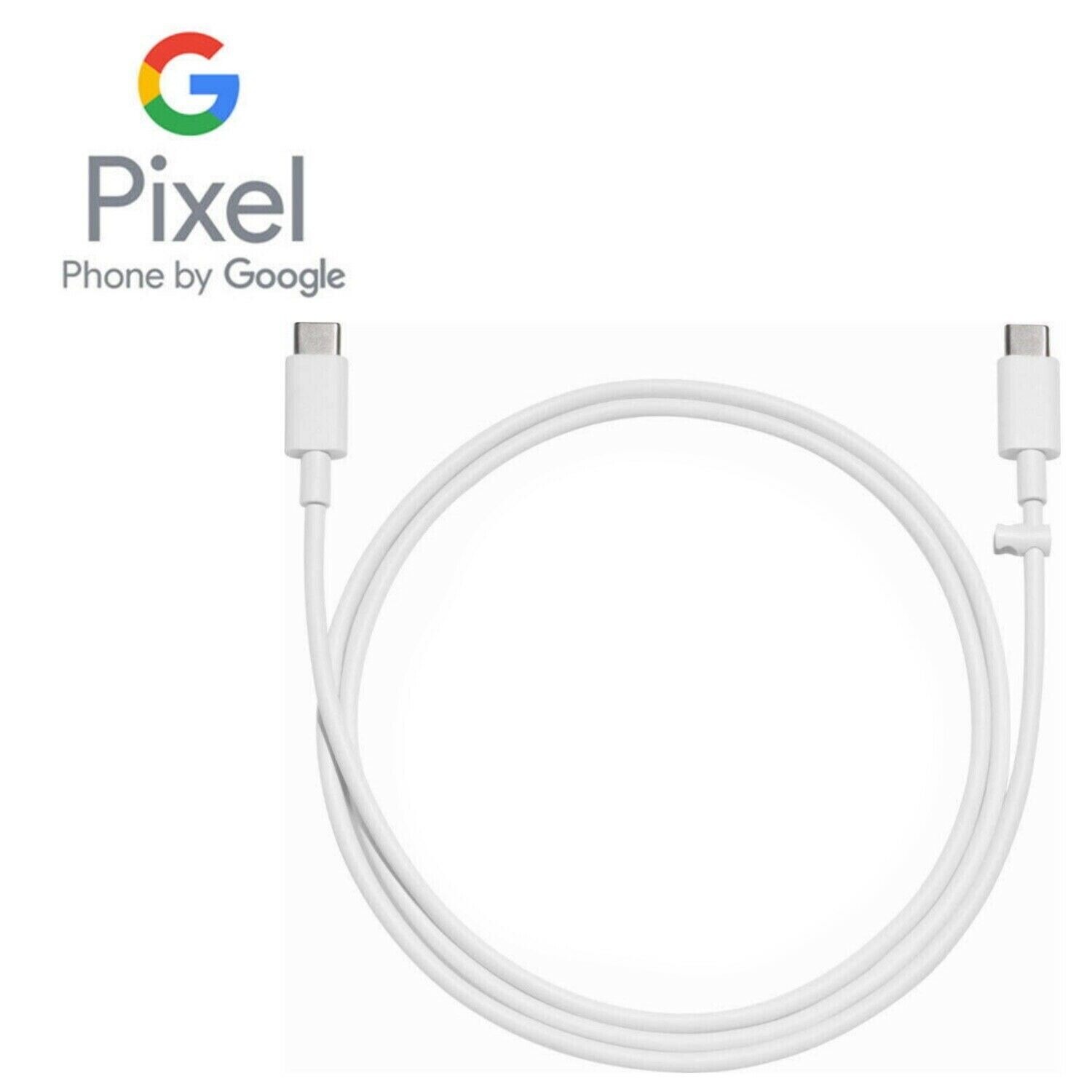 Google Pixel 30W Charger With Cable - C To C - White