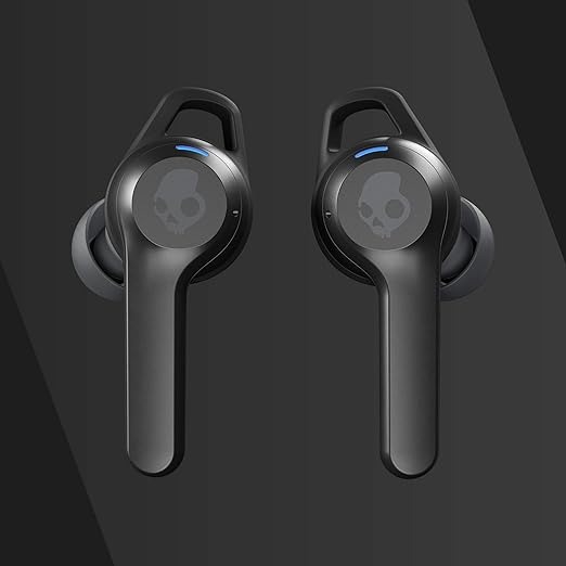 Skullcandy Indy Evo Truly Wireless Bluetooth in Ear Earbuds with Mic - Gray