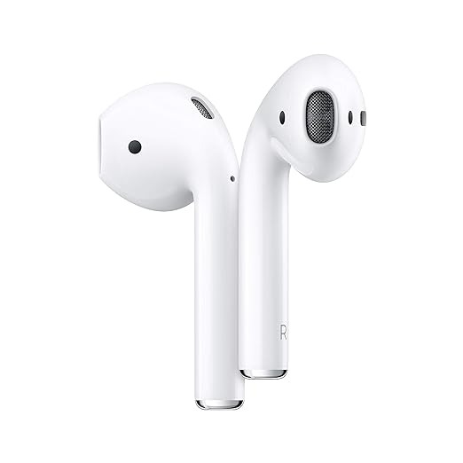 Apple AirPods with Wireless Charging Case (Open Box) - White, 1 Year