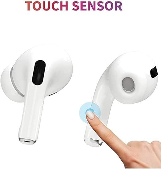 U&i 200 Hours Upto Stand by Time TWS-7335 Wireless Earbuds with Touch Control Sensor and Bluetooth 5.3 Version - White