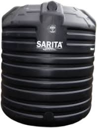 Sarita Astral Sarita Water Tank Black - 1000Lit