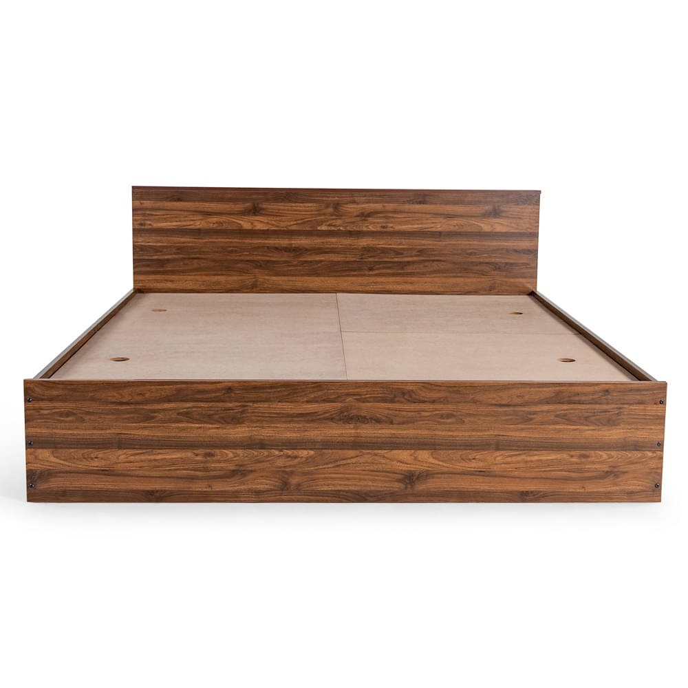 werfo Taurus Engineered Wood Bed with Storage (78*60inch) / (198.1*152.4cm) - 78x60 inch | 1.98m x 1.52m