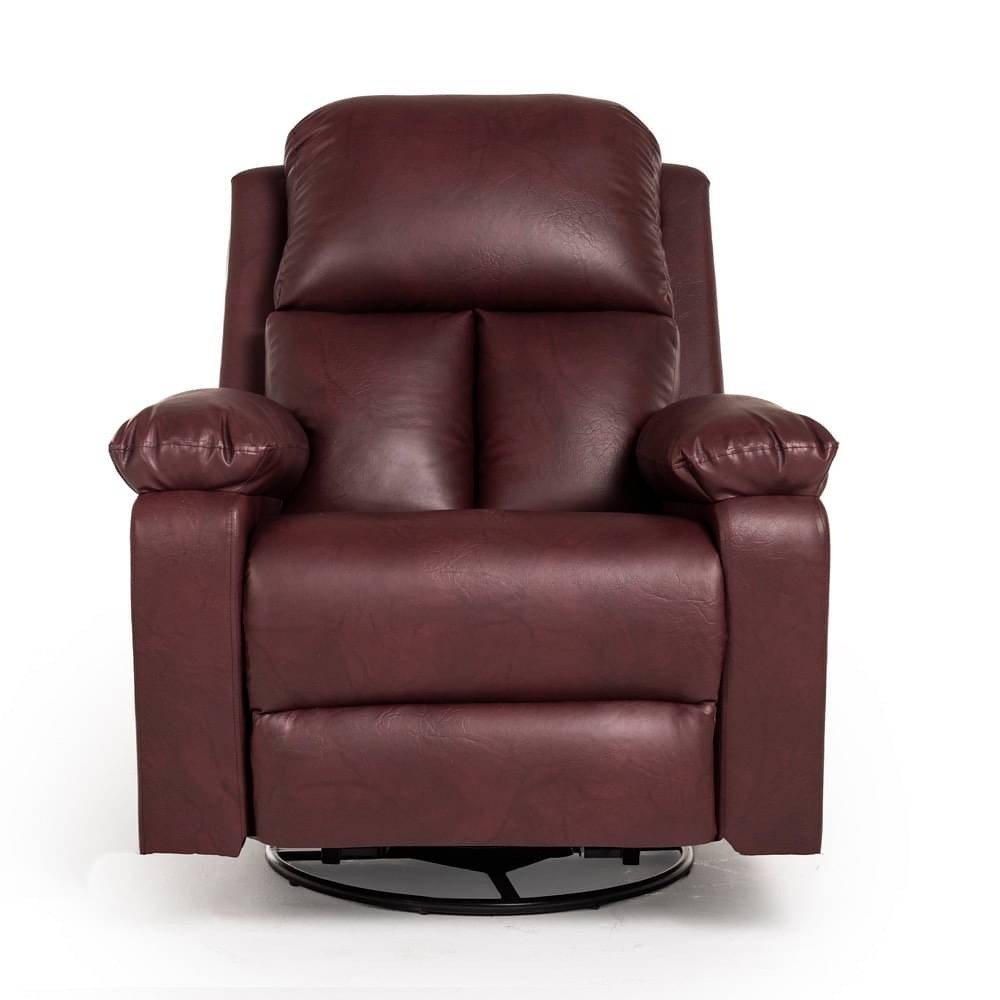 Werfo Stargazer Rocking & Revolving Recliner - 1 Seater - Sangria