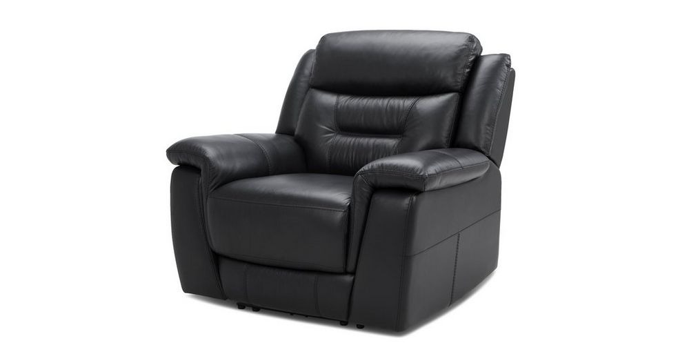 werfo furniture Winston single seater recliner Black