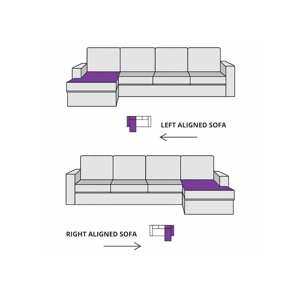 werfo Apollo L Shape Sofa Set (3 Seater + Right Aligned Chaise)