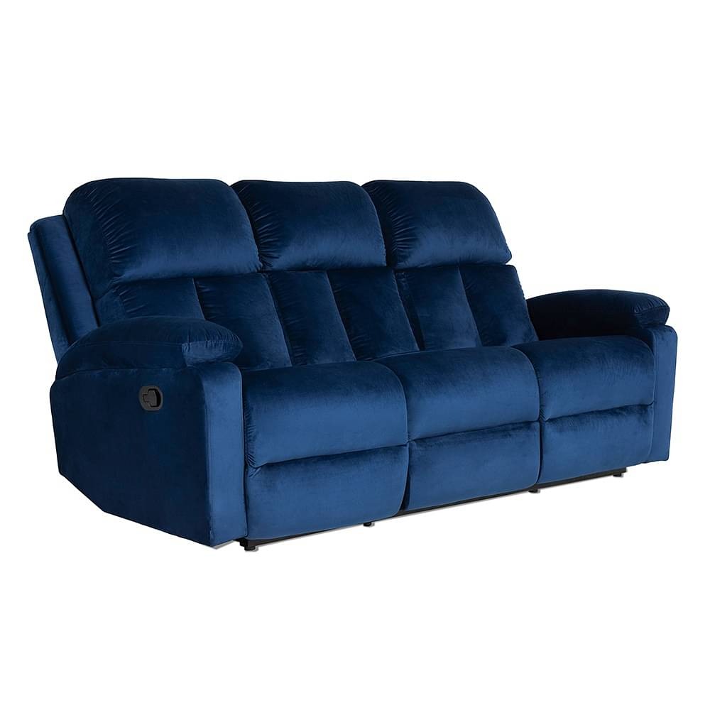 Werfo Mojo 3 seater Blue velvet