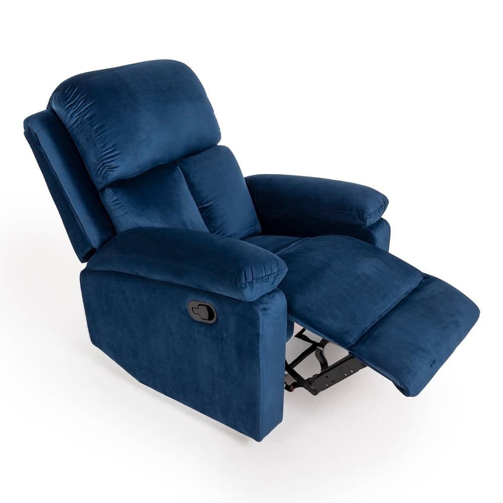 Werfo Mojo Recliner - 1 Seater Recliner Manual  - Blue 