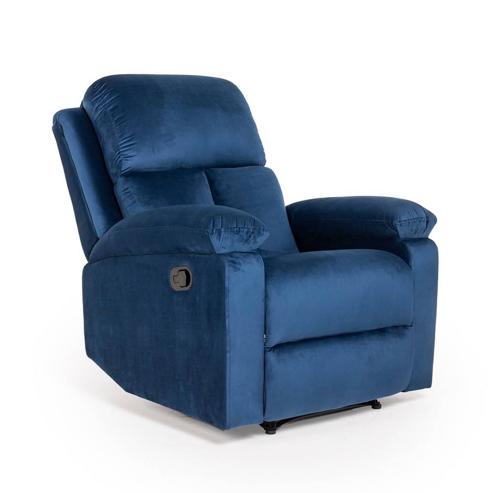 Werfo Mojo Recliner - 1 Seater Recliner Manual  - Blue 