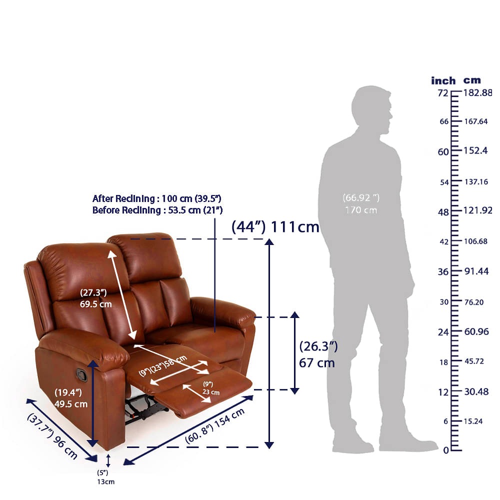 werfo Mojo 2 seater leathertic Manual