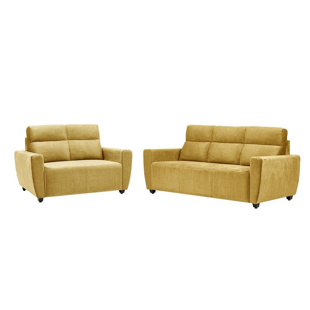 Werfo  Milo Sofa Set - (3+2) Yellow Mosi