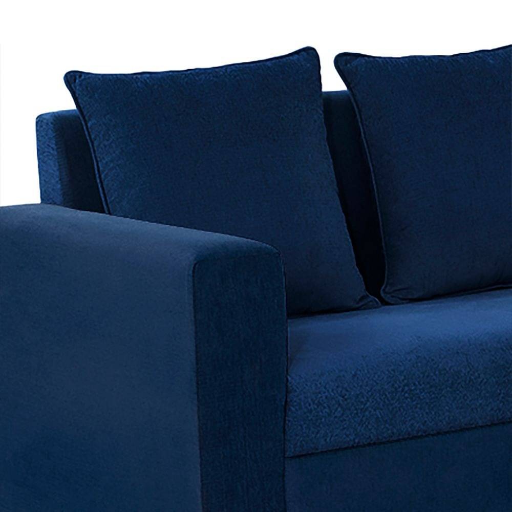 Werfo Solo Sofa - Three Seater Dark Blue - 71.5 x 30 x 32 inches