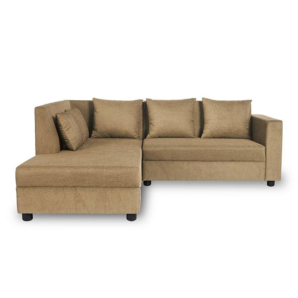 werfo Knoll L Shape 5 Seater Sofa Set (2 Seater + Left Aligned Chaise)