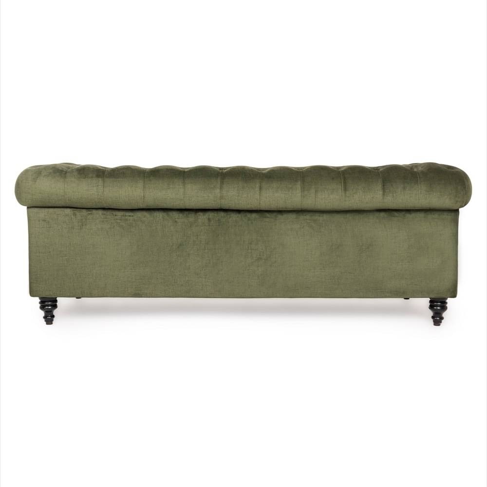 werfo Chester  Sofa - Three Seater Reflection Green