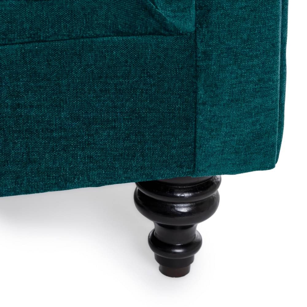 werfo Chester Sofa - Three Seater Malibu Green