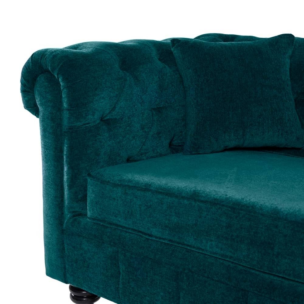 werfo Chester Sofa - Three Seater Malibu Green