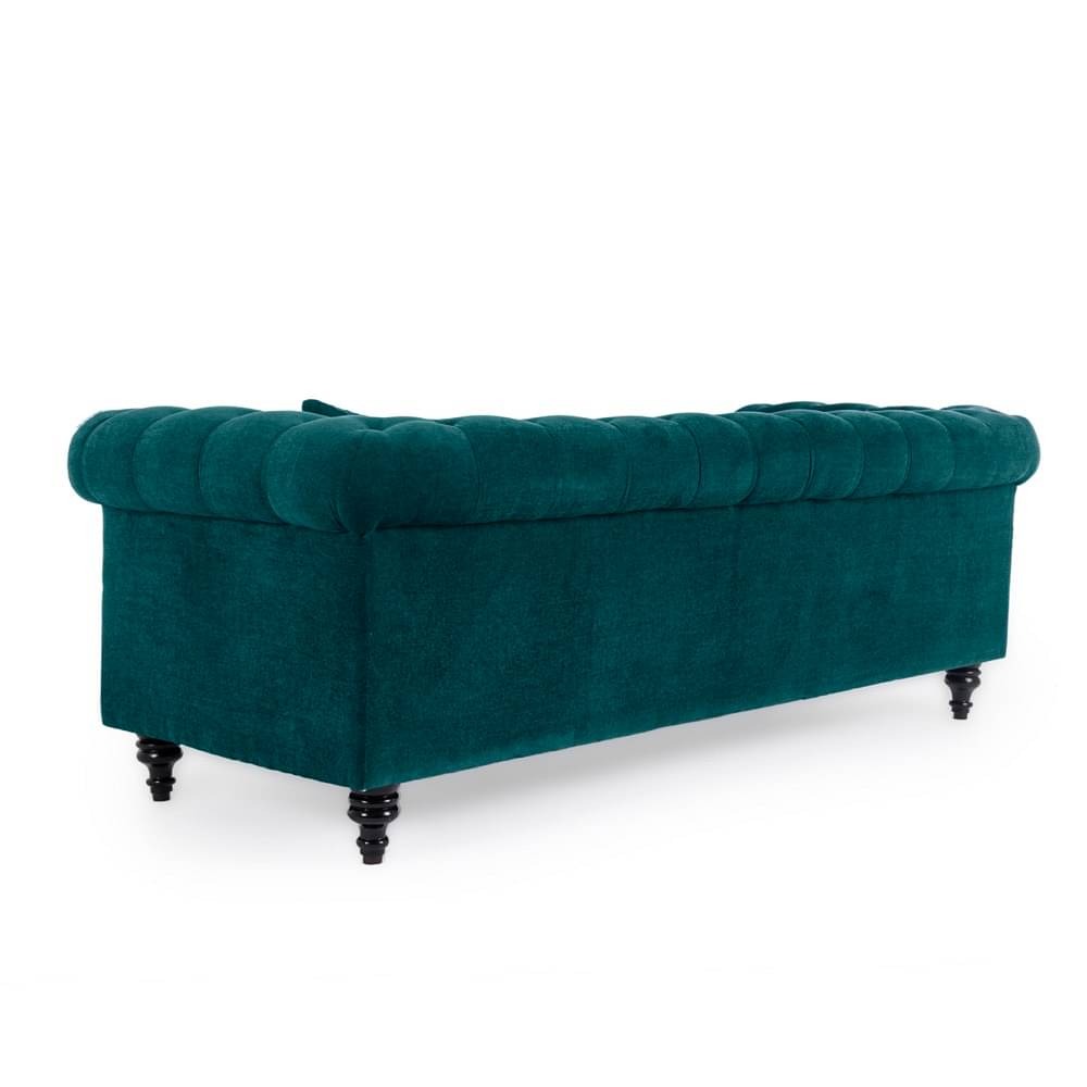 werfo Chester Sofa - Three Seater Malibu Green