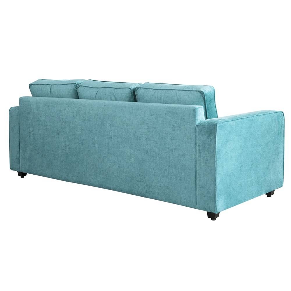 Werfo Apollo Sofa - Three Seater Reflection Aqua Blue Regular, Three Seater, Aqua Blue