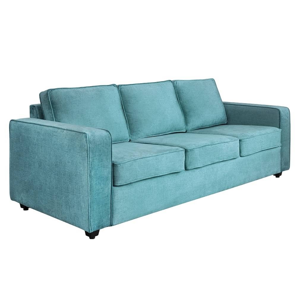 Werfo Apollo Sofa - Three Seater Reflection Aqua Blue Regular, Three Seater, Aqua Blue